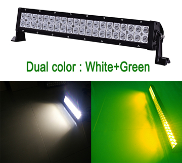 Barra de luz LED de doble color